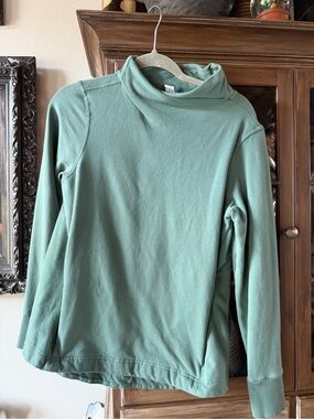 Yogalicious Teal Green Cozy Pullover Sweatshirt